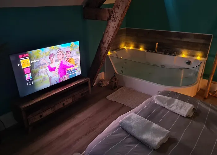 Daire L'ile Turquoise- Balneo Privee I Relaxation *