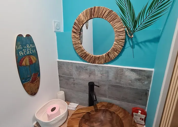 L'ile Turquoise- Balneo Privee I Relaxation Daire Boulogne-sur-Mer